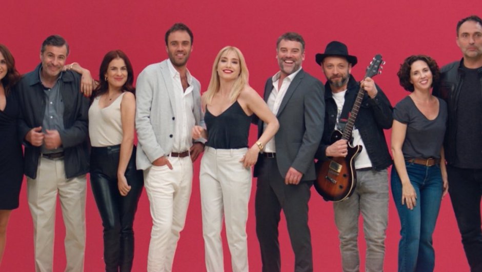 Elenco de 100 días para enamorarse. (Foto: Mega).